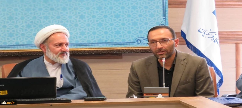 آیین تکریم و معارفه مسئول نهاد نمایندگی مقام معظم رهبری و رئیس اداره حراست دانشگاه فرهنگیان استان اردبیل