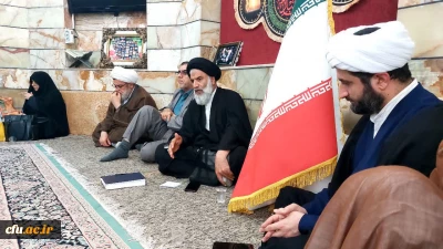 نشست مسئولین، ائمه جماعات و کارشناسان و مربیان فرهنگی دانشگاه فرهنگیان با امام جمعه شهر اهواز و نماینده ولی فقیه در استان خوزستان