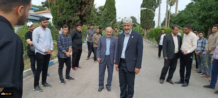 بازدید سرزده ریاست دانشگاه فرهنگیان از دانشگاه فرهنگیان استان مازندران
 2