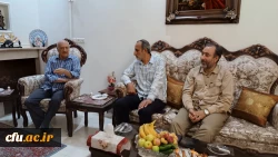 دیدار مسئولان و دانشجویان دانشگاه با خانواده شهید دانشجومعلم سعید صالحی جوزانی 2