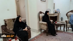 دیدار مسئولان و دانشجویان دانشگاه با خانواده شهید دانشجومعلم سعید صالحی جوزانی 5