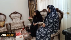 دیدار مسئولان و دانشجویان دانشگاه با خانواده شهید دانشجومعلم سعید صالحی جوزانی 7