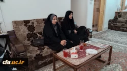 دیدار مسئولان و دانشجویان دانشگاه با خانواده شهید دانشجومعلم سعید صالحی جوزانی 8