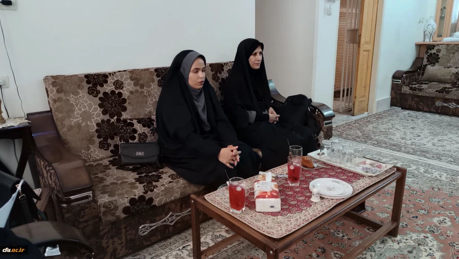 دیدار مسئولان و دانشجویان دانشگاه با خانواده شهید دانشجومعلم سعید صالحی جوزانی 8