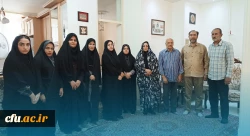دیدار مسئولان و دانشجویان دانشگاه با خانواده شهید دانشجومعلم سعید صالحی جوزانی 10