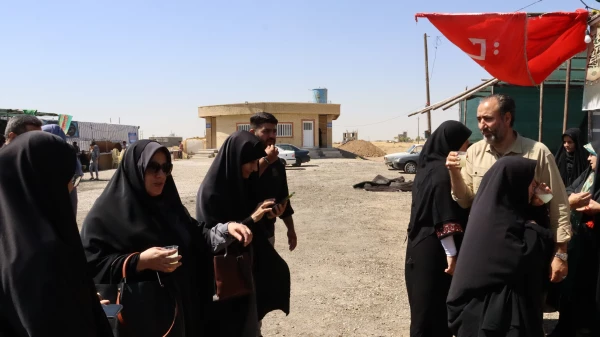 برپایی موکب خدماتی - رفاهی شهدای دانشجو معلم دانشگاه فرهنگیان کرمانشاه 3