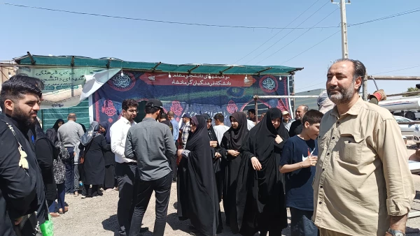 برپایی موکب خدماتی - رفاهی شهدای دانشجو معلم دانشگاه فرهنگیان کرمانشاه 6