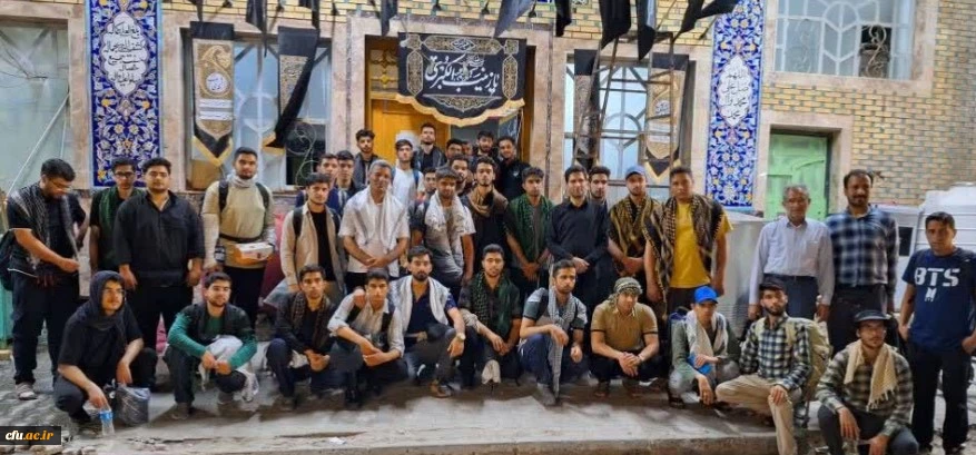 اعزام دانشجو معلمان دانشگاه فرهنگیان به کربلا معلی  4