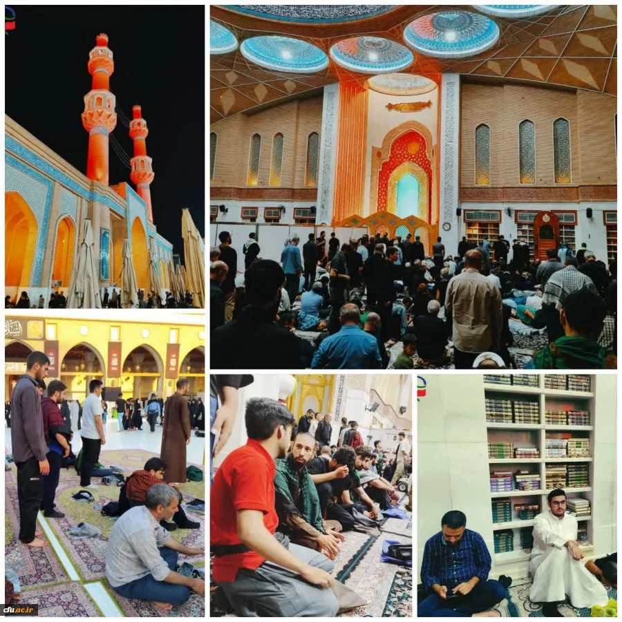 اعزام دانشجو معلمان دانشگاه فرهنگیان به کربلا معلی  4