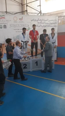 
درخشش دانشجو معلمان دانشگاه فرهنگیان در شانزدهمین المپیاد فرهنگی- ورزشی دانشجویان دختر و پسر دانشگاه ها و موسسات آموزش عالی سراسر کشور
 2