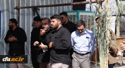 بازدید امام جمعه و استاندار کرمانشاه از موکب شهدای دانشجو معلم دانشگاه فرهنگیان کرمانشاه 3