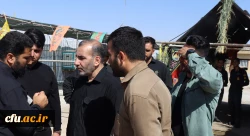 بازدید امام جمعه و استاندار کرمانشاه از موکب شهدای دانشجو معلم دانشگاه فرهنگیان کرمانشاه 4