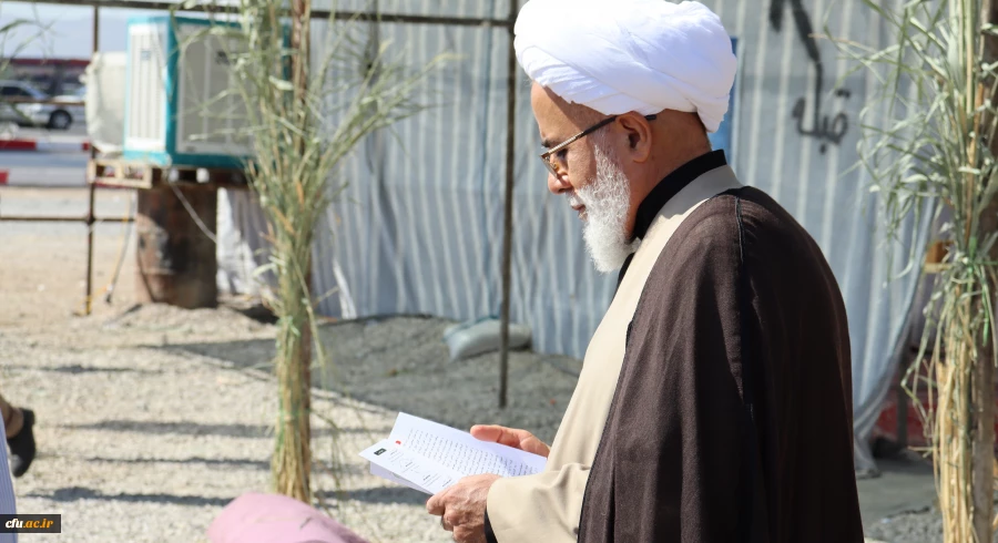 بازدید امام جمعه و استاندار کرمانشاه از موکب شهدای دانشجو معلم دانشگاه فرهنگیان کرمانشاه 6