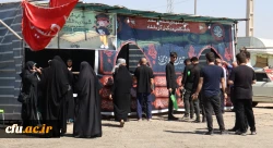 بازدید امام جمعه و استاندار کرمانشاه از موکب شهدای دانشجو معلم دانشگاه فرهنگیان کرمانشاه 7