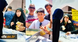 بازدید امام جمعه و استاندار کرمانشاه از موکب شهدای دانشجو معلم دانشگاه فرهنگیان کرمانشاه 8