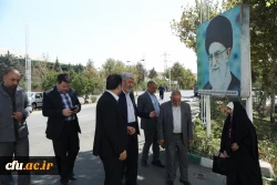 بازدید دکتر رجبعلی برزویی، رئیس دانشگاه فرهنگیان از مدیریت استان تهران و پردیس شهید چمران و نشست صمیمی  با اعضای هیات علمی و کارکنان پردیس شهید چمران استان تهران 3