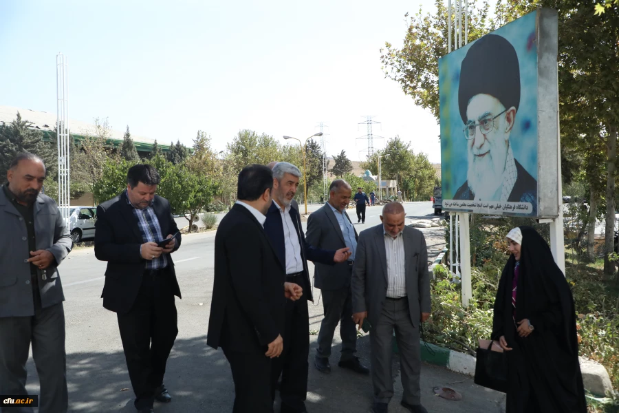 بازدید دکتر رجبعلی برزویی، رئیس دانشگاه فرهنگیان از مدیریت استان تهران و پردیس شهید چمران و نشست صمیمی  با اعضای هیات علمی و کارکنان پردیس شهید چمران استان تهران 3