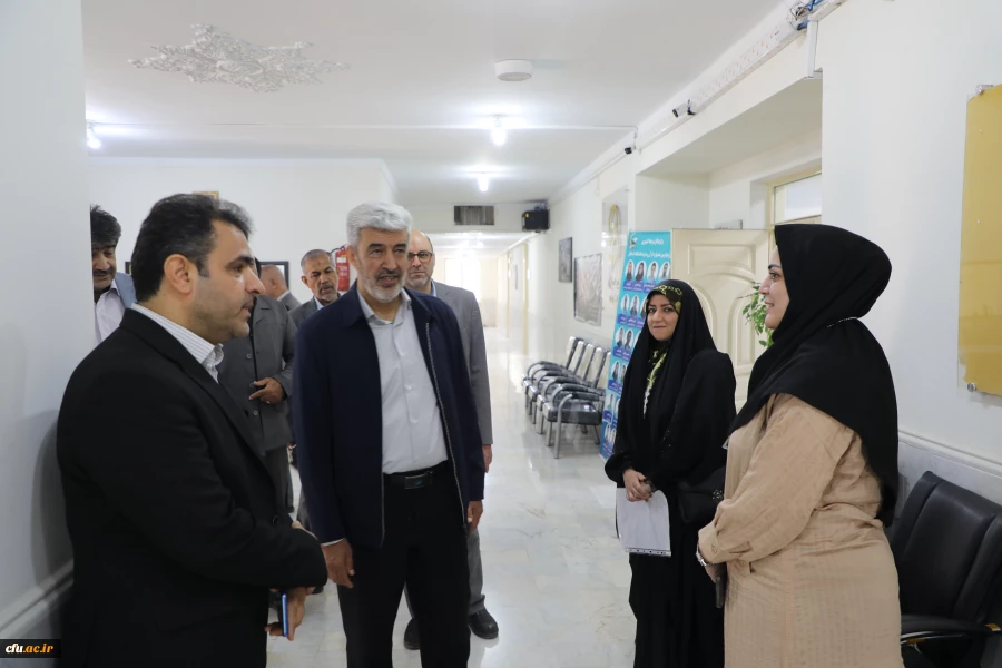 بازدید دکتر رجبعلی برزویی، رئیس دانشگاه فرهنگیان از مدیریت استان تهران و پردیس شهید چمران و نشست صمیمی  با اعضای هیات علمی و کارکنان پردیس شهید چمران استان تهران 10