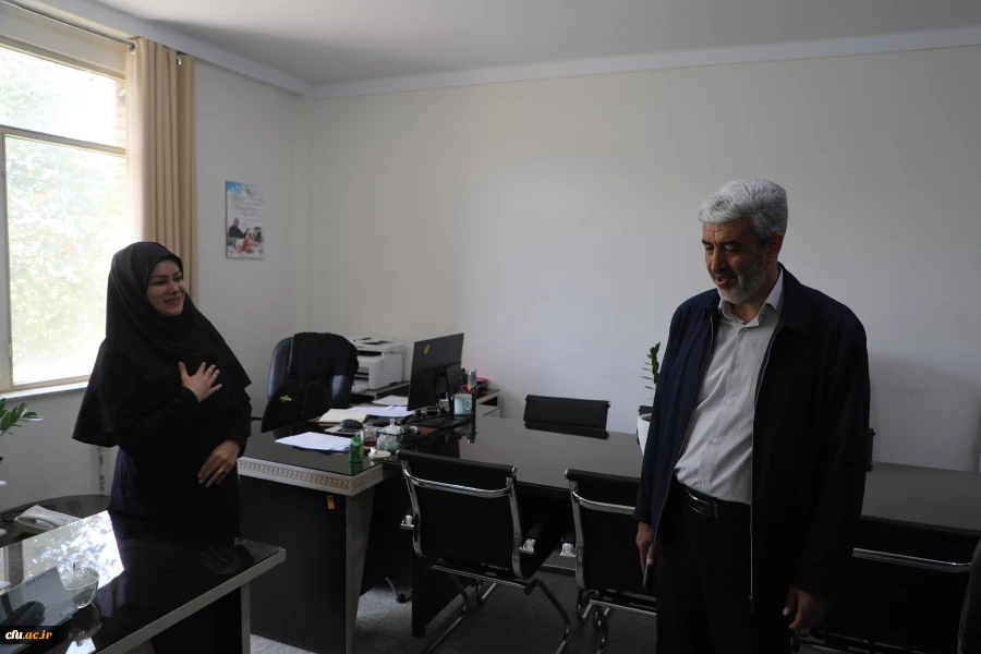 بازدید دکتر رجبعلی برزویی، رئیس دانشگاه فرهنگیان از مدیریت استان تهران و پردیس شهید چمران و نشست صمیمی  با اعضای هیات علمی و کارکنان پردیس شهید چمران استان تهران 13