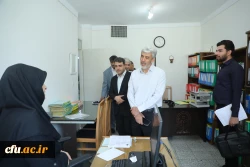 بازدید دکتر رجبعلی برزویی، رئیس دانشگاه فرهنگیان از مدیریت استان تهران و پردیس شهید چمران و نشست صمیمی  با اعضای هیات علمی و کارکنان پردیس شهید چمران استان تهران 21