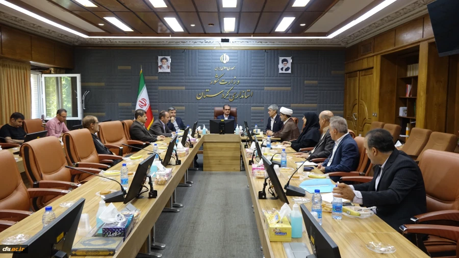 هشتمین جلسه هیات امناء دانشگاه فرهنگیان استان کردستان
 4