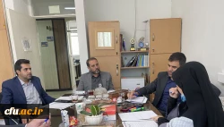 جلسه معاونت پژوهش و فناوری دانشگاه با پژوهشگاه تربیت بدنی و علوم ورزشی تشکیل شد.
 2