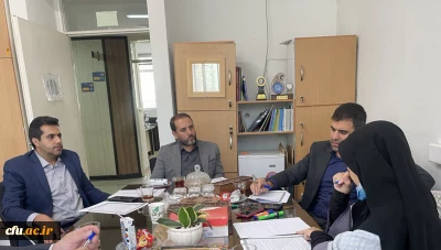 جلسه معاونت پژوهش و فناوری دانشگاه با پژوهشگاه تربیت بدنی و علوم ورزشی تشکیل شد.