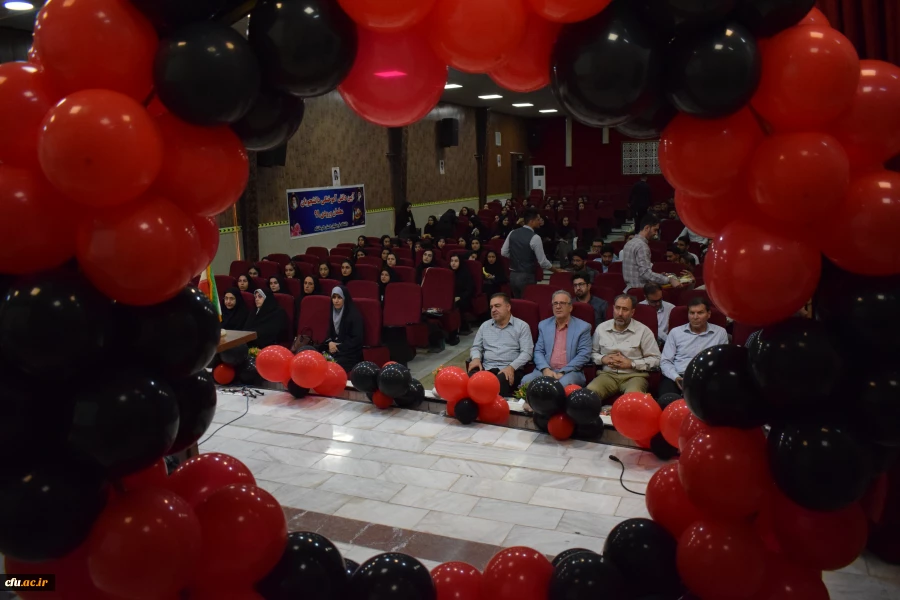 برگزاری مراسم جشن دانش آموختگی دانشجو معلمان ورودی 99
 2