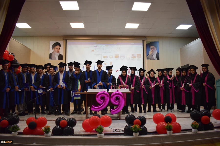 برگزاری مراسم جشن دانش آموختگی دانشجو معلمان ورودی 99
 19