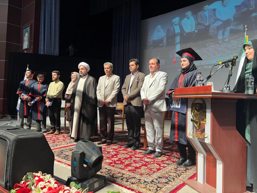 جشن دانش آموختگی دانشجومعلمان ورودی 96 استان قزوین 3