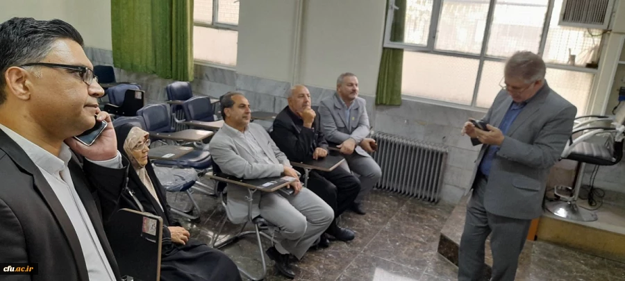 بازدید مسئولین امور اداری سازمان مرکزی از دانشگاه فرهنگیان استان البرز 4