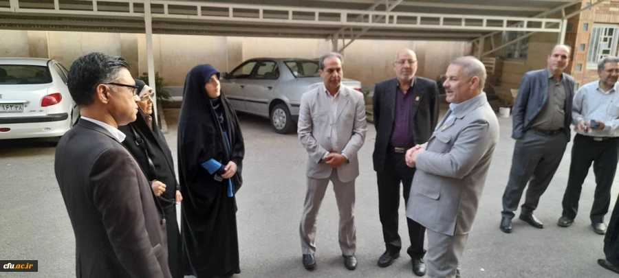 بازدید مسئولین امور اداری سازمان مرکزی از دانشگاه فرهنگیان استان البرز 5