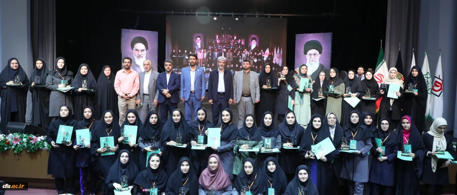 اختتامیه یازدهمین جشنواره تخصصی تدریس برتر در مرکز همایش های باغ موزه انقلاب اسلامی و دفاع مقدس 3