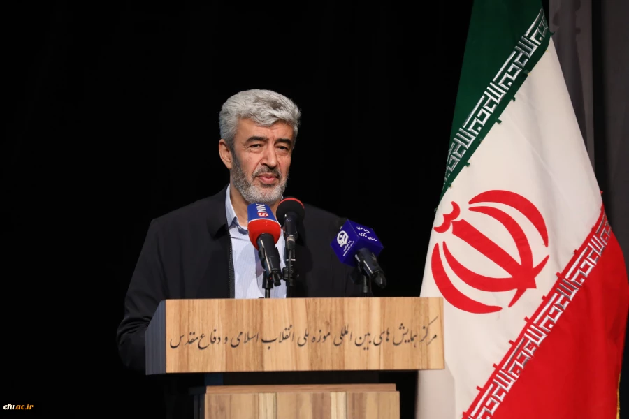 اختتامیه یازدهمین جشنواره تخصصی تدریس برتر در مرکز همایش های باغ موزه انقلاب اسلامی و دفاع مقدس 7