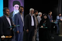 اختتامیه یازدهمین جشنواره تخصصی تدریس برتر در مرکز همایش های باغ موزه انقلاب اسلامی و دفاع مقدس 58