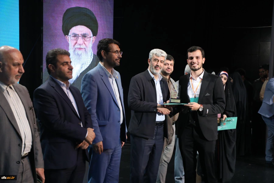 اختتامیه یازدهمین جشنواره تخصصی تدریس برتر در مرکز همایش های باغ موزه انقلاب اسلامی و دفاع مقدس 56