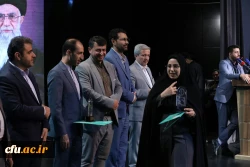 اختتامیه یازدهمین جشنواره تخصصی تدریس برتر در مرکز همایش های باغ موزه انقلاب اسلامی و دفاع مقدس 25