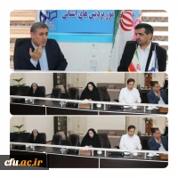 بازدید مدیر امور مدارس وابسته و کارورزی دانشگاه فرهنگیان از مدیریت استانی آذربایجان شرقی 2