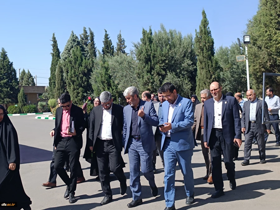 آیین آغاز سال تحصیلی جدید و بازدید رییس دانشگاه فرهنگیان از پردیس زینبیه پیشوا استان تهران 5