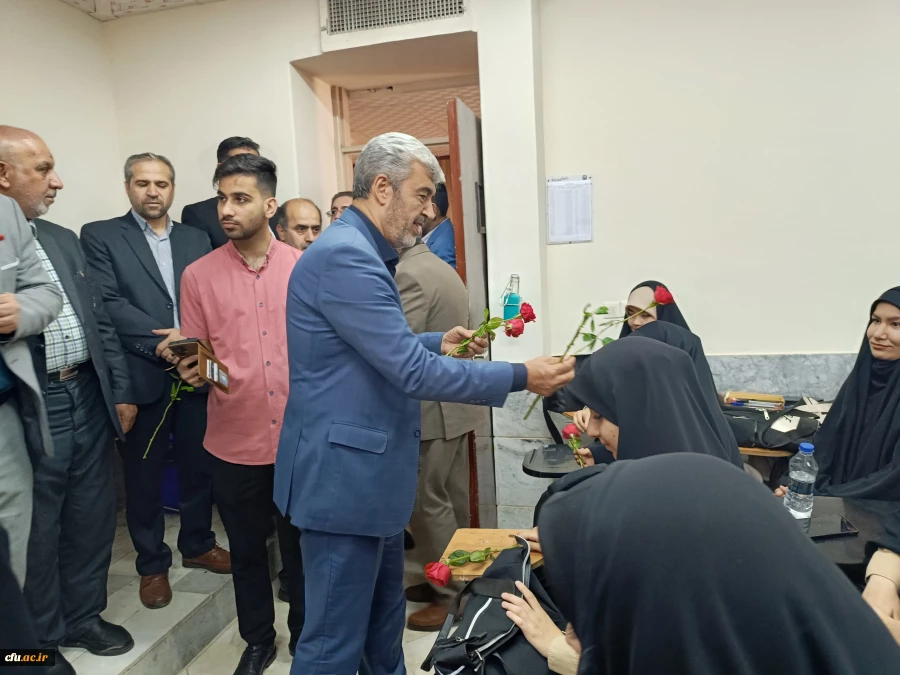 آیین آغاز سال تحصیلی جدید و بازدید رییس دانشگاه فرهنگیان از پردیس زینبیه پیشوا استان تهران 8