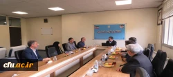 بازدید معاون برنامه ریزی و توسعه منابع سازمان مرکزی از دانشگاه فرهنگیان استان اردبیل