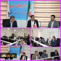 بازدید مدیر امور مدارس وابسته و کارورزی دانشگاه فرهنگیان از مدیریت استانی آذربایجان شرقی 5
