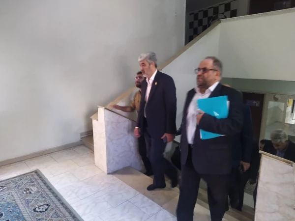 بازدید رییس دانشگاه فرهنگیان از روند برگزاری آزمون اصلح  8