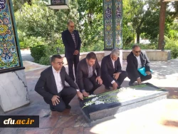 بازدید رییس دانشگاه فرهنگیان از روند برگزاری آزمون اصلح  11