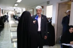بازدید رییس دانشگاه فرهنگیان از روند برگزاری آزمون اصلح و پردیس شهید مفتح استان تهران 7