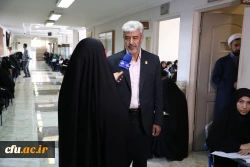 بازدید رییس دانشگاه فرهنگیان از روند برگزاری آزمون اصلح و پردیس شهید مفتح استان تهران 7