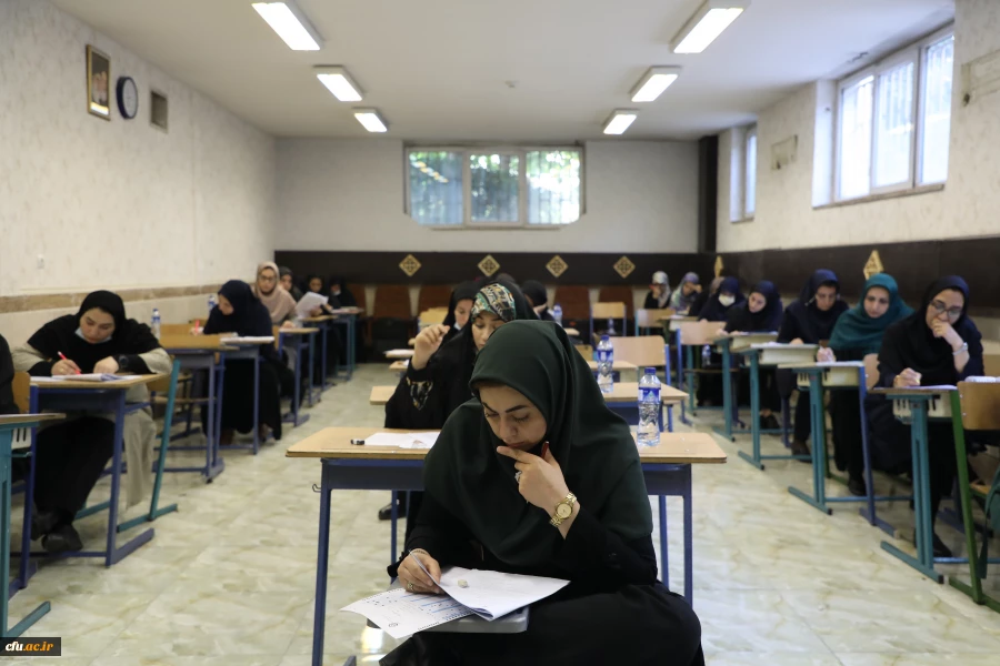 بازدید رییس دانشگاه فرهنگیان از روند برگزاری آزمون اصلح و پردیس شهید مفتح استان تهران 8