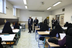 بازدید رییس دانشگاه فرهنگیان از روند برگزاری آزمون اصلح و پردیس شهید مفتح استان تهران 9