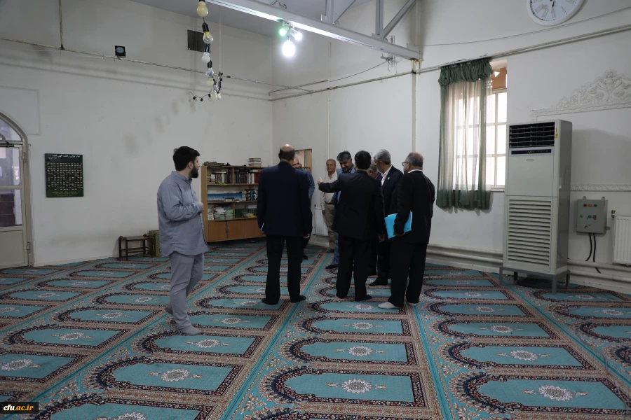 بازدید رییس دانشگاه فرهنگیان از روند برگزاری آزمون اصلح و پردیس شهید مفتح استان تهران 12