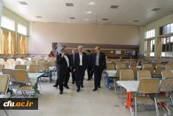بازدید رییس دانشگاه فرهنگیان از روند برگزاری آزمون اصلح و پردیس شهید مفتح استان تهران 14